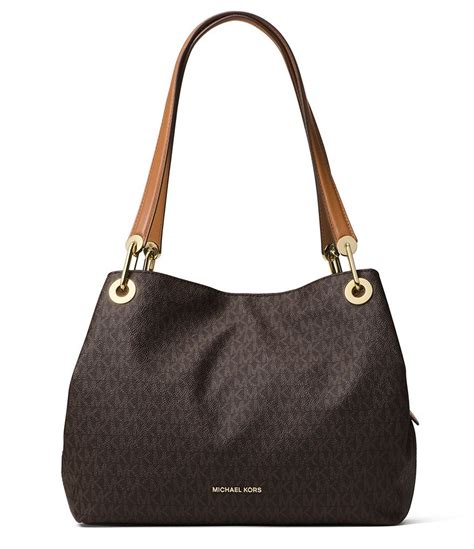 michael kors raven tote fawn|michael kors raven shoulder bag.